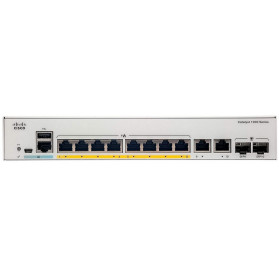 Switch zarządzalny Cisco Catalyst C1000-8P-2G-L - 8x 10|100|1000Mbps, 2x 1000Mbps RJ45|SFP, POE - zdjęcie 2
